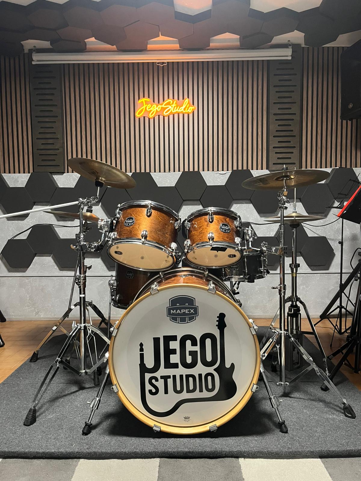 Dettaglio sala prove