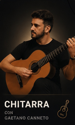 Gaetano Canneto insegnante di chitarra