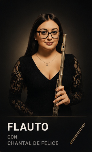 Chantal De Felice insegnante di flauto