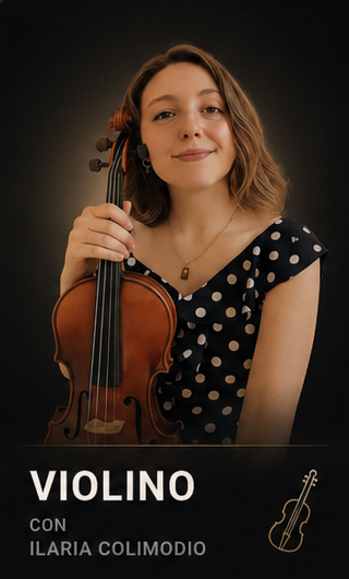 Ilaria Colimodio insegnante di violino