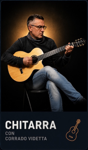 Videtta insegnante di chitarra