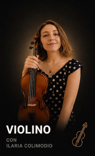 Ilaria Colimodio insegnante di violino